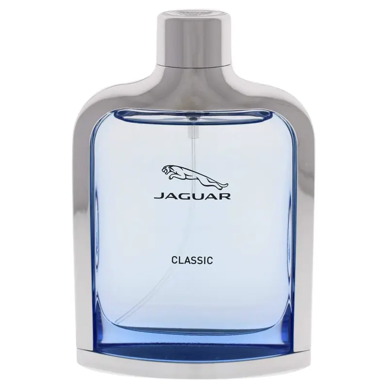 Eau de toilette en aerosol Jaguar Classic Blue para hombre, 100 ml