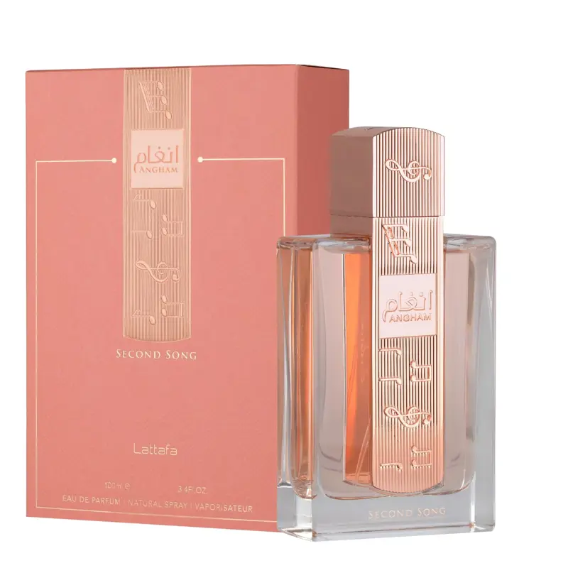 Perfume Lattafa Angham Second Song 100ml Unisex Vainilla