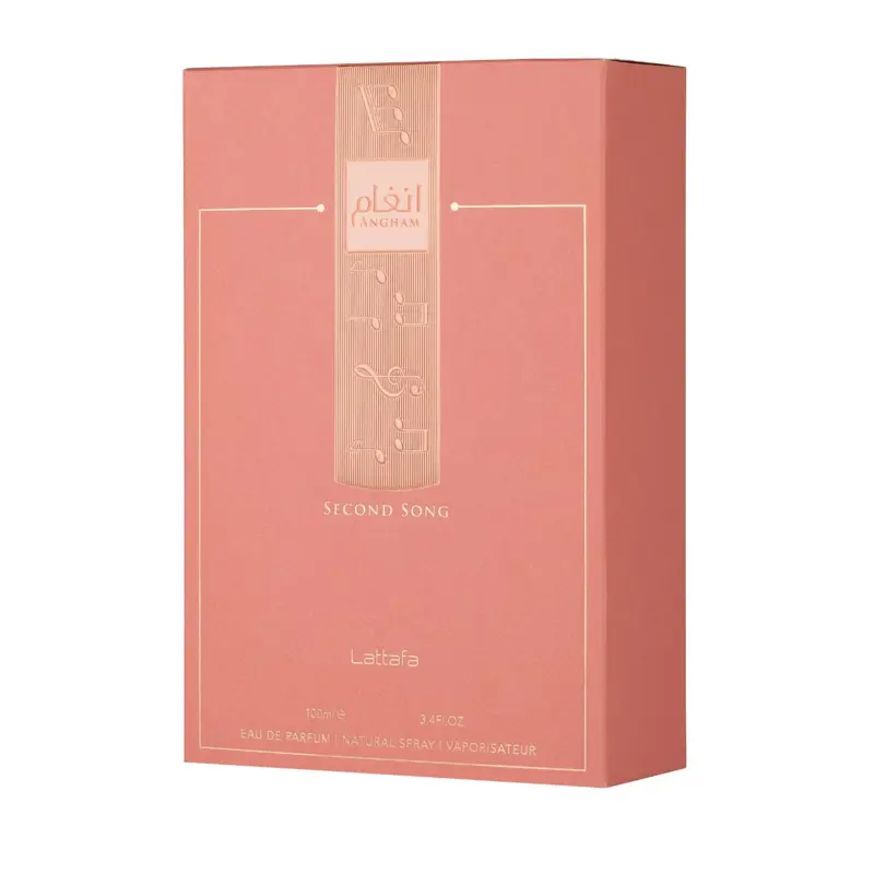 Perfume Lattafa Angham Second Song 100ml Unisex Vainilla
