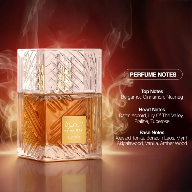 Perfume Lattafa Khamrah Qahwa Unisex 100 ml Eau de Parfum