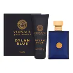 Set de regalo Versace Dylan Blue para hombre Eau Di Toilette 100 ml
