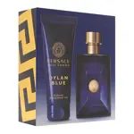 Set de regalo Versace Dylan Blue para hombre Eau Di Toilette 100 ml
