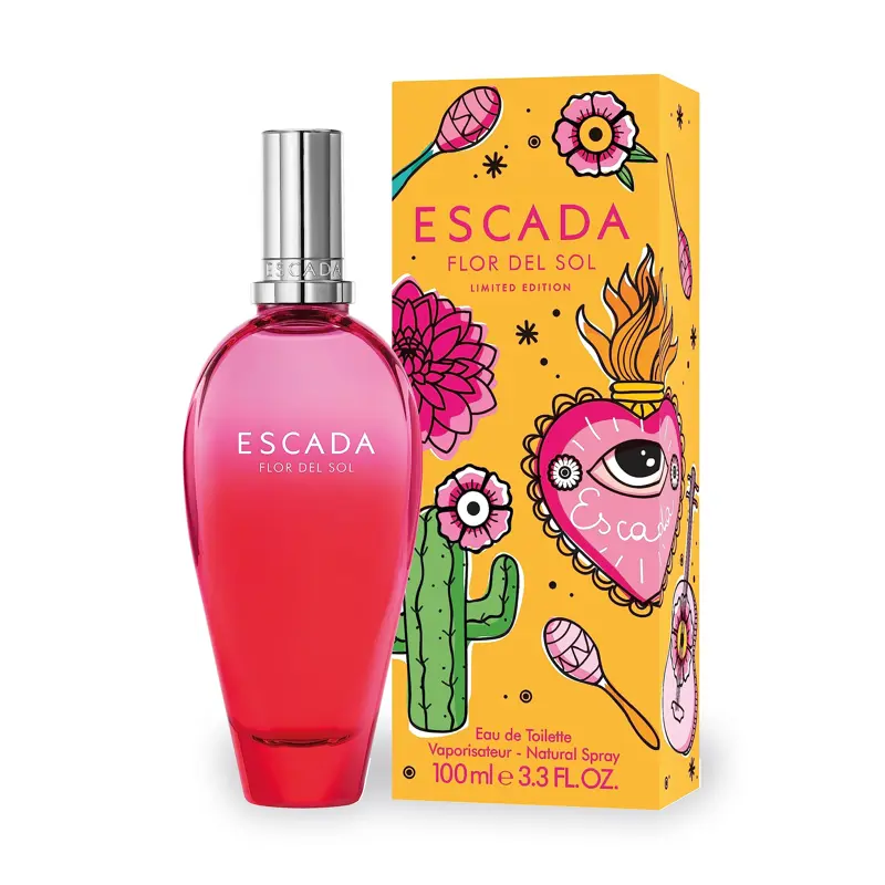 Perfume Escada Flor del Sol, Eau de Toilette, 100 ml