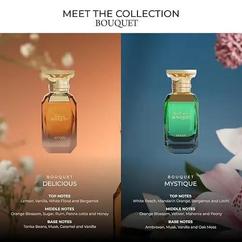 Afnan Delicious Bouquet Eau De Parfum Para Mujer,