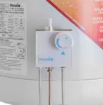Termotanque a Gas - 43 Litros, Carga Superior, Conexión Multigas, Termocupla