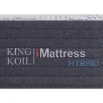 Colchón compactado de resortes King Koil G-Hybrid de 1 plaza 80x190 cm