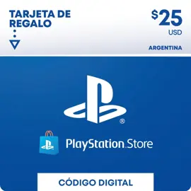 Código Digital De Regalo 25 Usd (Ps...