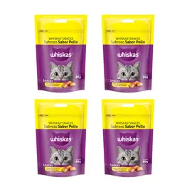  Snacks Sabroso Sabor Pollo 80Gr X4...