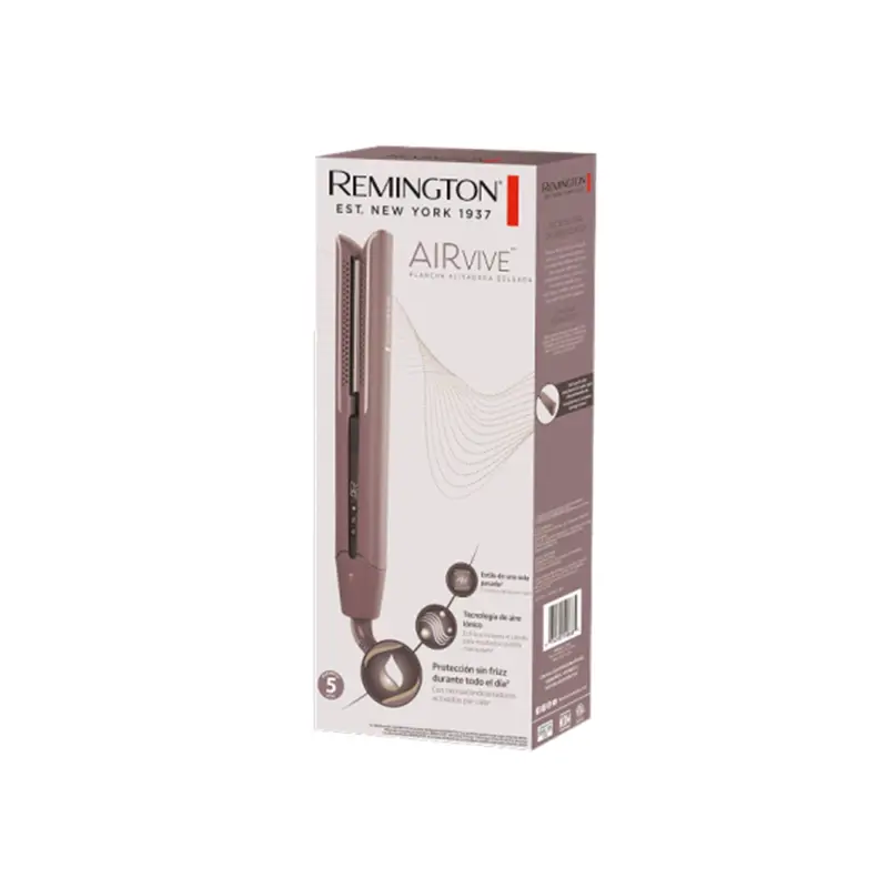 Planchita Alisadora Remington Airvive Aire Ionico Led S8930