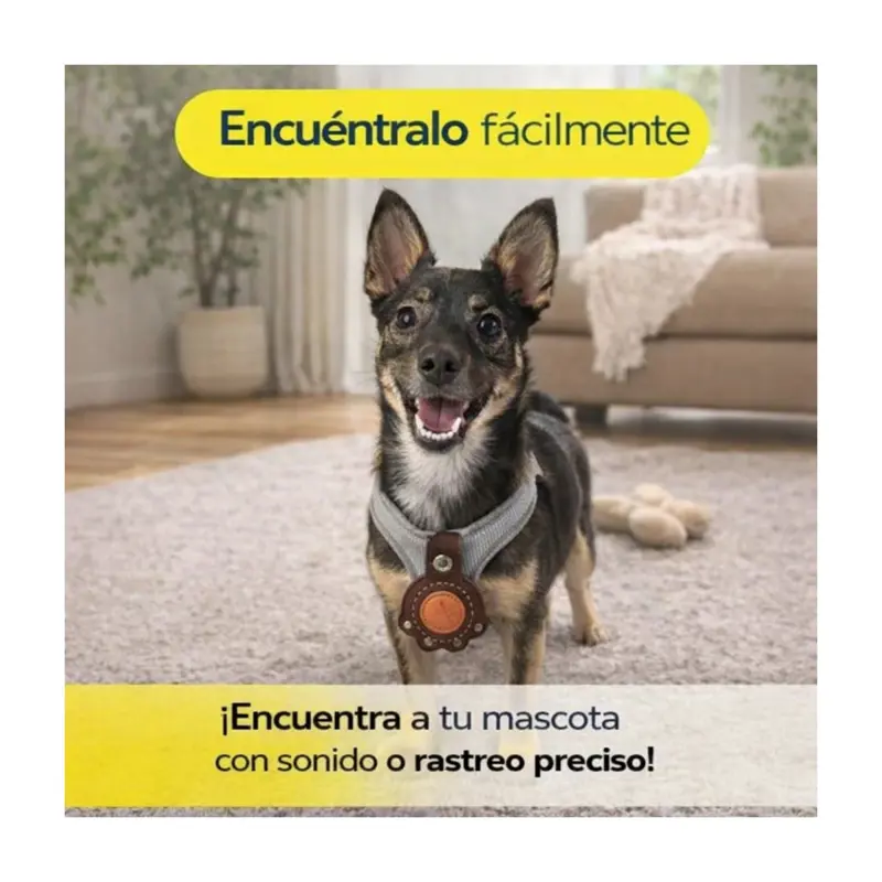 Rastreador Tag Smart Tek Bluetooth para mascotas (compatible Android / iOS)
