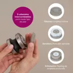 Cepillo Facial Eléctrico Doble Limpieza Profunda Beurer Fc59