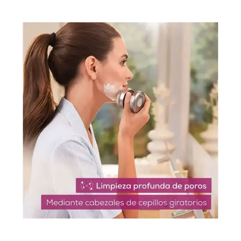 Cepillo Facial Eléctrico Doble Limpieza Profunda Beurer Fc59