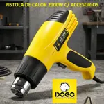 Pistola de calor DOGO 2000W C/Accesorios DOG54065