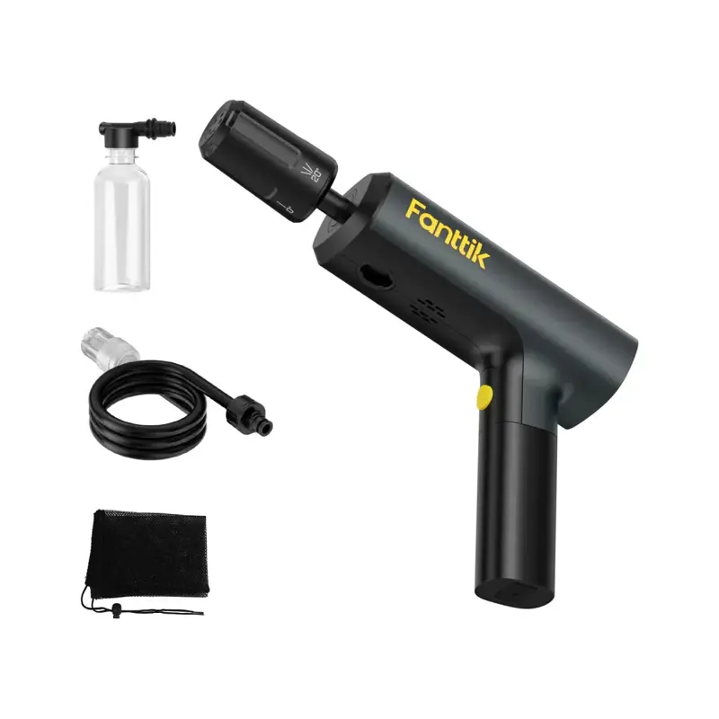 Pistola Lavado Portatil Recargable 174psi K100 Flip Fanttik