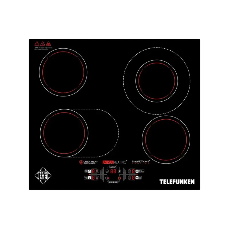 Anafe Eléctrico Telefunken AV4080 Empotrable 6600W