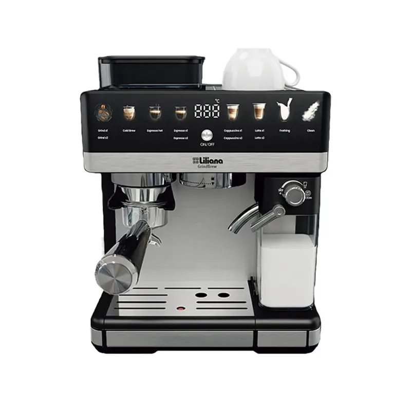 Cafetera express digital Liliana Grindbrew con molinillo AC995