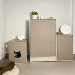 Cubo Sanitario o Casita Cucha de Interior Calado Gato 6004