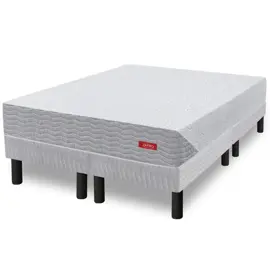 Conjunto Sommier Plegable Y Colchó...