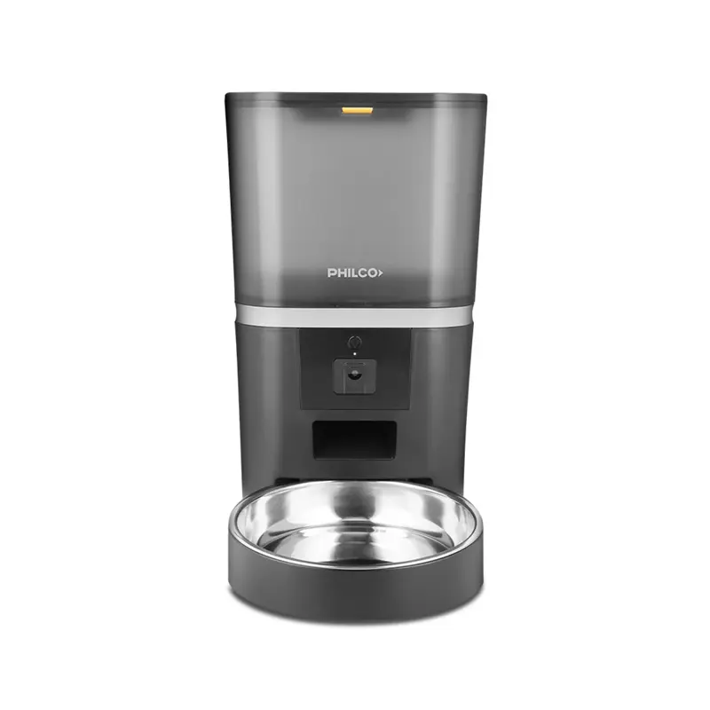 Comedero Smart Philco para Mascotas con Camara HD 6L Negro PF005CP NS