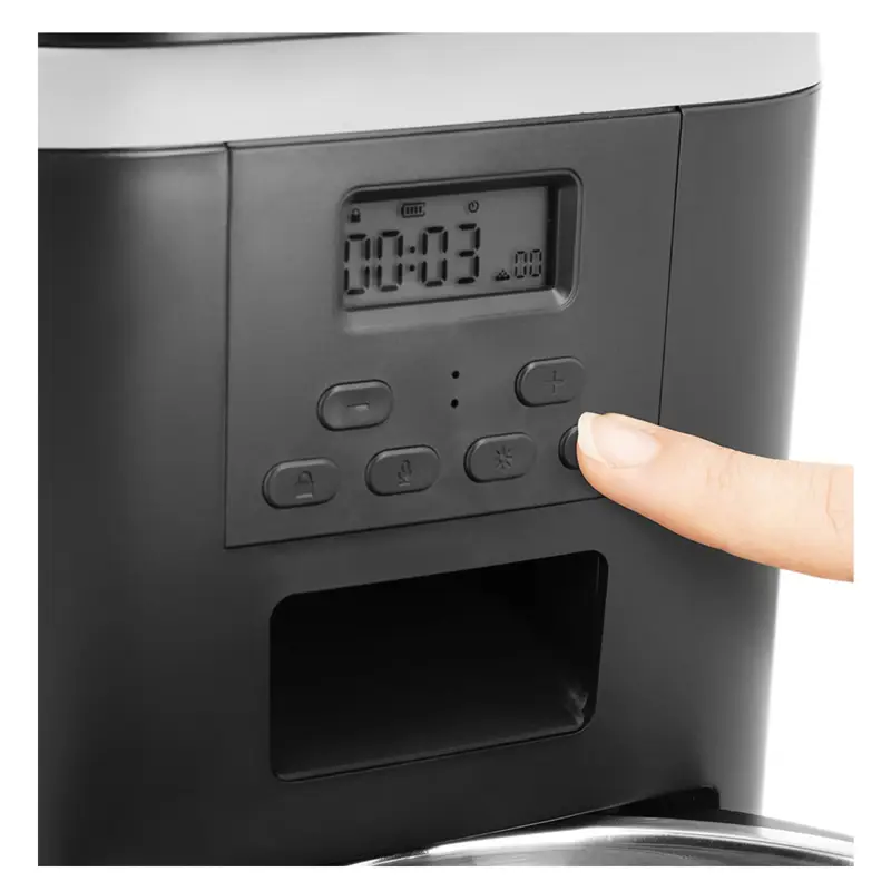 Comedero Automatico Philco para Mascotas Programable 6L Negro PF002P NS