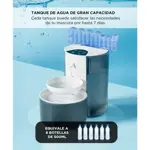 Bebedero Automático Para Mascotas Gadnic Inteligente Sin Filtro Inalámbrico 3 Litros