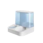 Comedero Bebedero con Dispensador de Comida Automatico Waggs Perro Gato Celeste