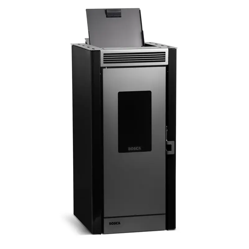 Calefactor Bosca a Pellet Black Vision Negro