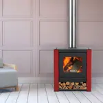 Calefactor a Leña Bosca Gold 500 Burdeo