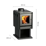 Calefactor a leña Bosca Limit 360