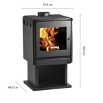 Calefactor a leña Bosca Limit 480