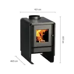 Calefactor a Leña Bosca Eco 350