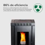 Calefactor Bosca a Pellet Mila +