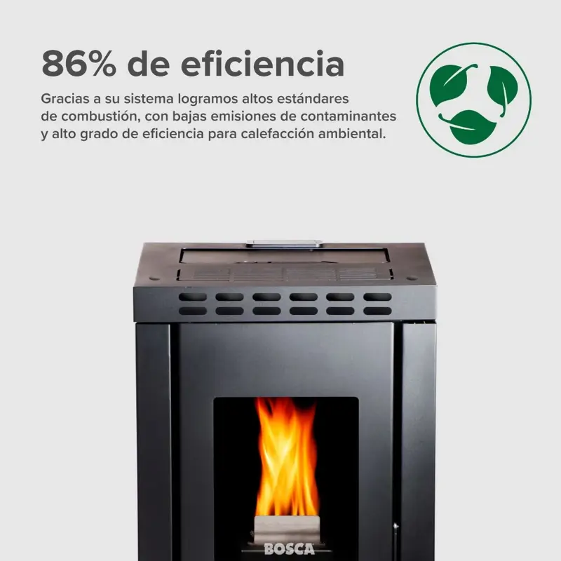 Calefactor Bosca a Pellet Mila +