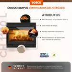 Calefactor Bosca Chimenea Insertable 1100