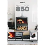 Calefactor Chimenea Insertable Bosca a leña 850 Freestanding