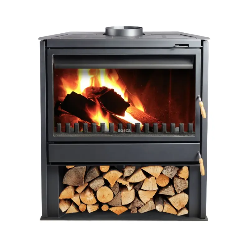 Calefactor Chimenea Insertable Bosca a leña 850 Freestanding