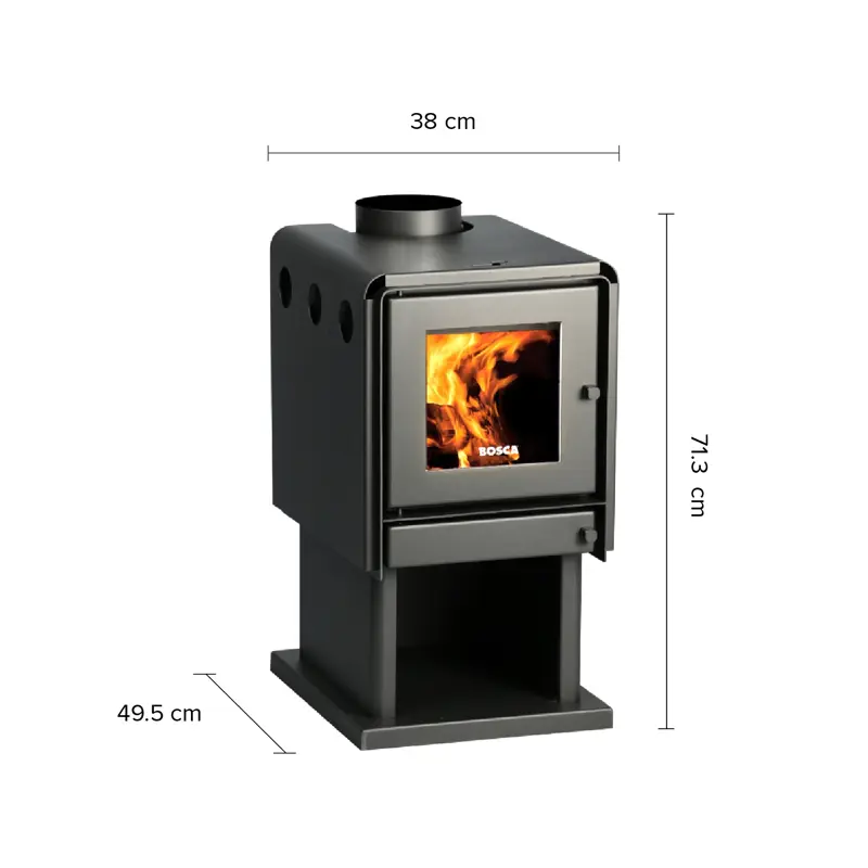 Calefactor a leña Bosca Limit 350
