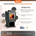 Calefactor a Leña Multibosca 350