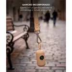 Correa Extensora Antienredos Beige Gadnic 60 Cm PVC Nylon Ganchos Metálicos Reforzados