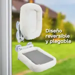 Cama Colgante para Gato WAGGS con Ventosas de Alta Succión Reversible
