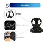 Arnes Pretal Pechera Regulable Waggs para Perros Anti Tirones XXL