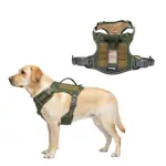 Arnés Pretal Táctico Perro Anti Tirones Reflectivo Waggs S Verde