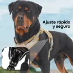 Arnés Pretal Táctico Perro Anti Tirones Reflectivo Waggs S Verde