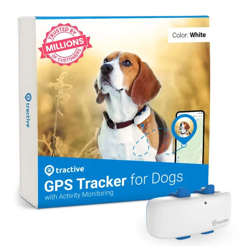 Rastreador GPS y monitoreo de salud para perros Tractive