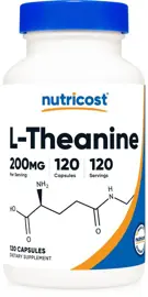 Suplemento  LTeanina 200 Mg 120 Cáp...