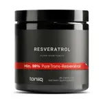 Suplemento de resveratrol Toniiq de ultra alta pureza 600 mg