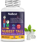 Suplemento NuBest Tall Kids en tabletas masticables 60 unidades
