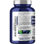 Suplemento NusaPure de pterostilbeno 250 mg, 60 cápsulas vegetarianas