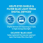 Suplemento Ocuvite Blue Light Lutein 25 mg de luteína y zeaxantina