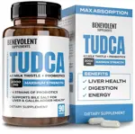 Suplemento de sales biliares TUDCA de Benevolent Nouriment 2000 mg